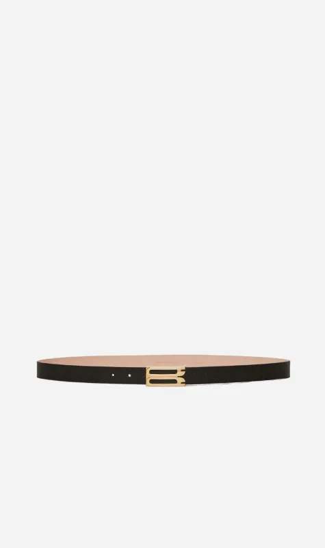 Victoria Beckham | Frame Belt - Black sold by Sisters & Co