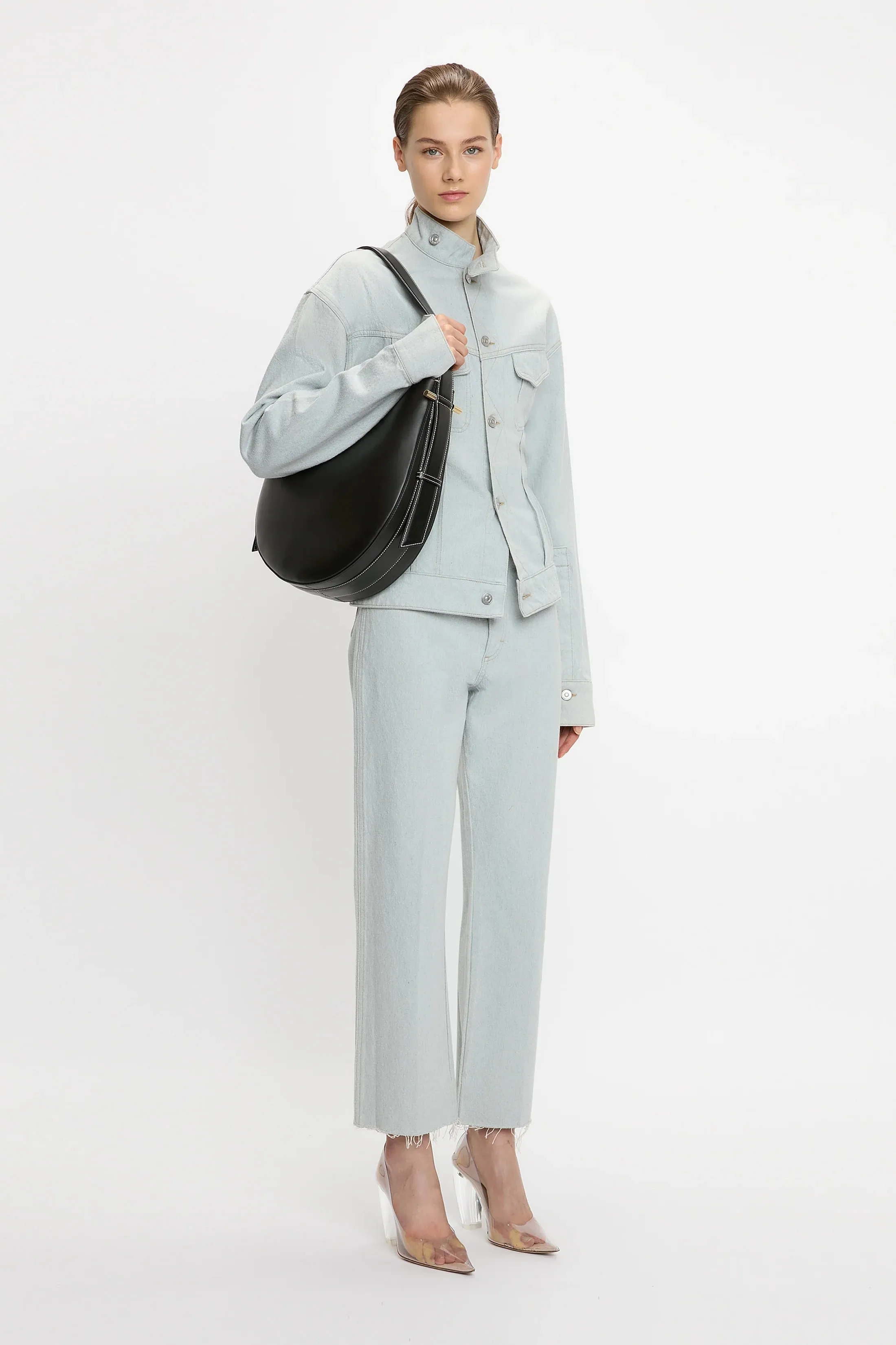 Victoria Beckham | The Dia Hobo Bag - Black sold by Sisters & Co product image thumbnail 2