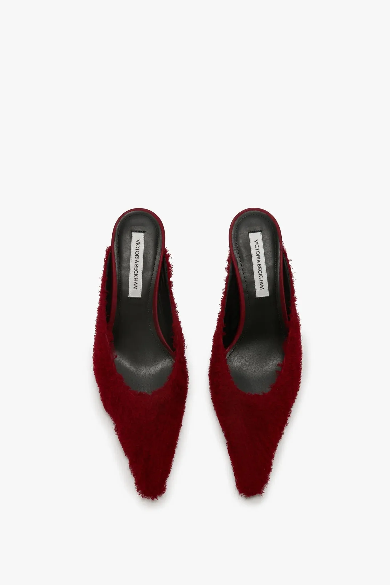 Victoria Beckham | Kitten Mule - Cherry Red sold by Sisters & Co product image thumbnail 4