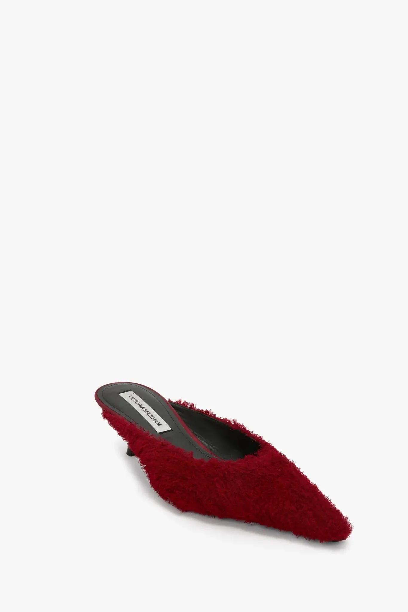 Victoria Beckham | Kitten Mule - Cherry Red sold by Sisters & Co product image thumbnail 2