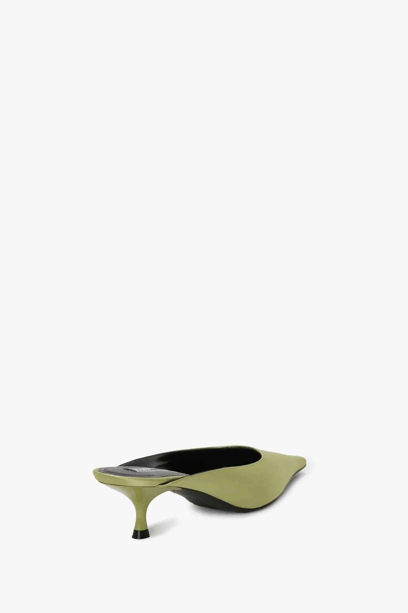 Victoria Beckham | Kitten Mule - Pale Green sold by Sister & Co product image thumbnail 3