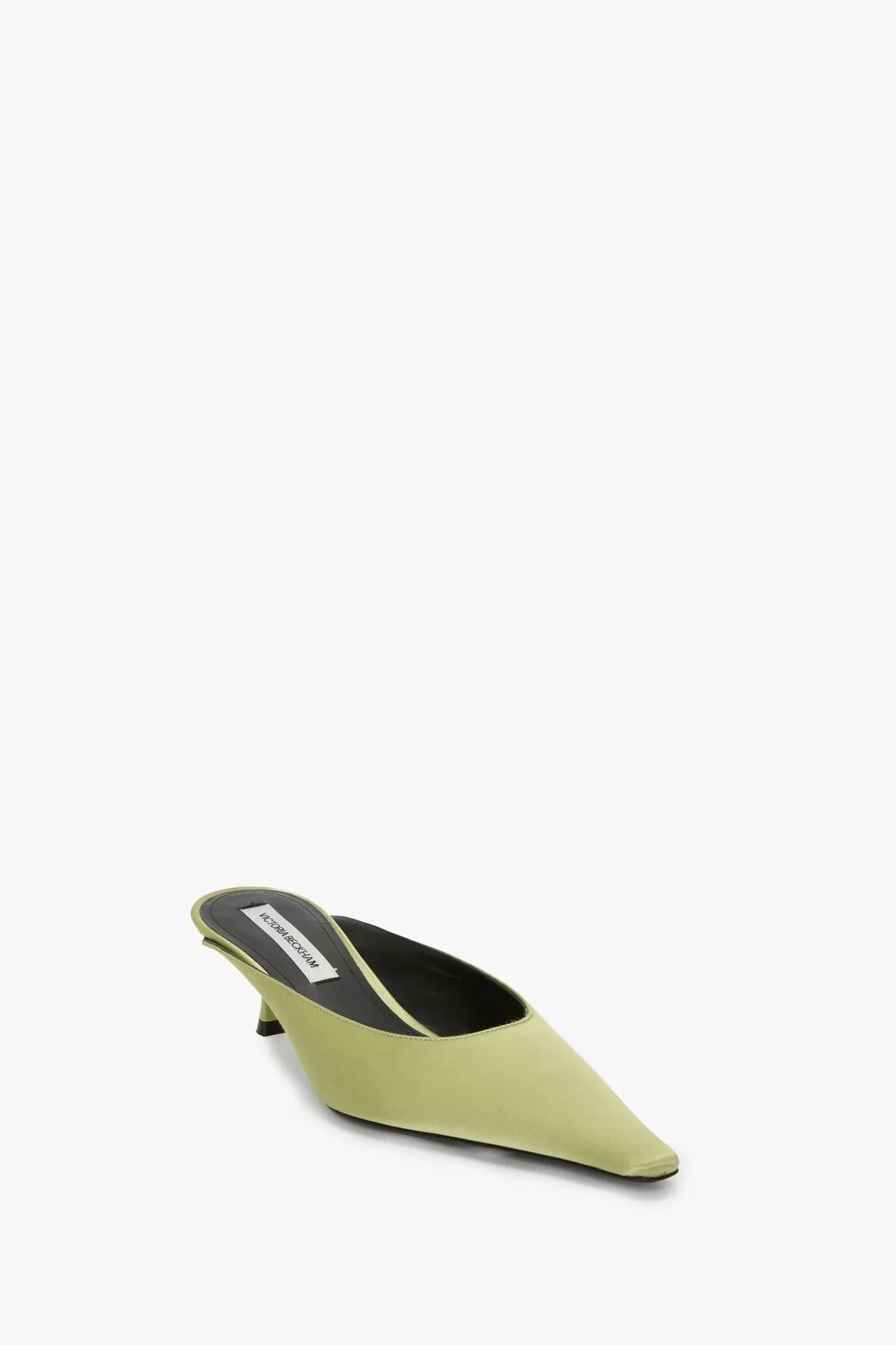 Victoria Beckham | Kitten Mule - Pale Green sold by Sister & Co product image thumbnail 2