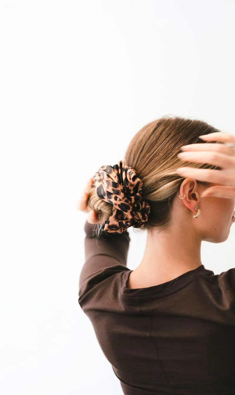 Sisters & Co | XL Scrunchie - Leopard sold by Sisters & Co