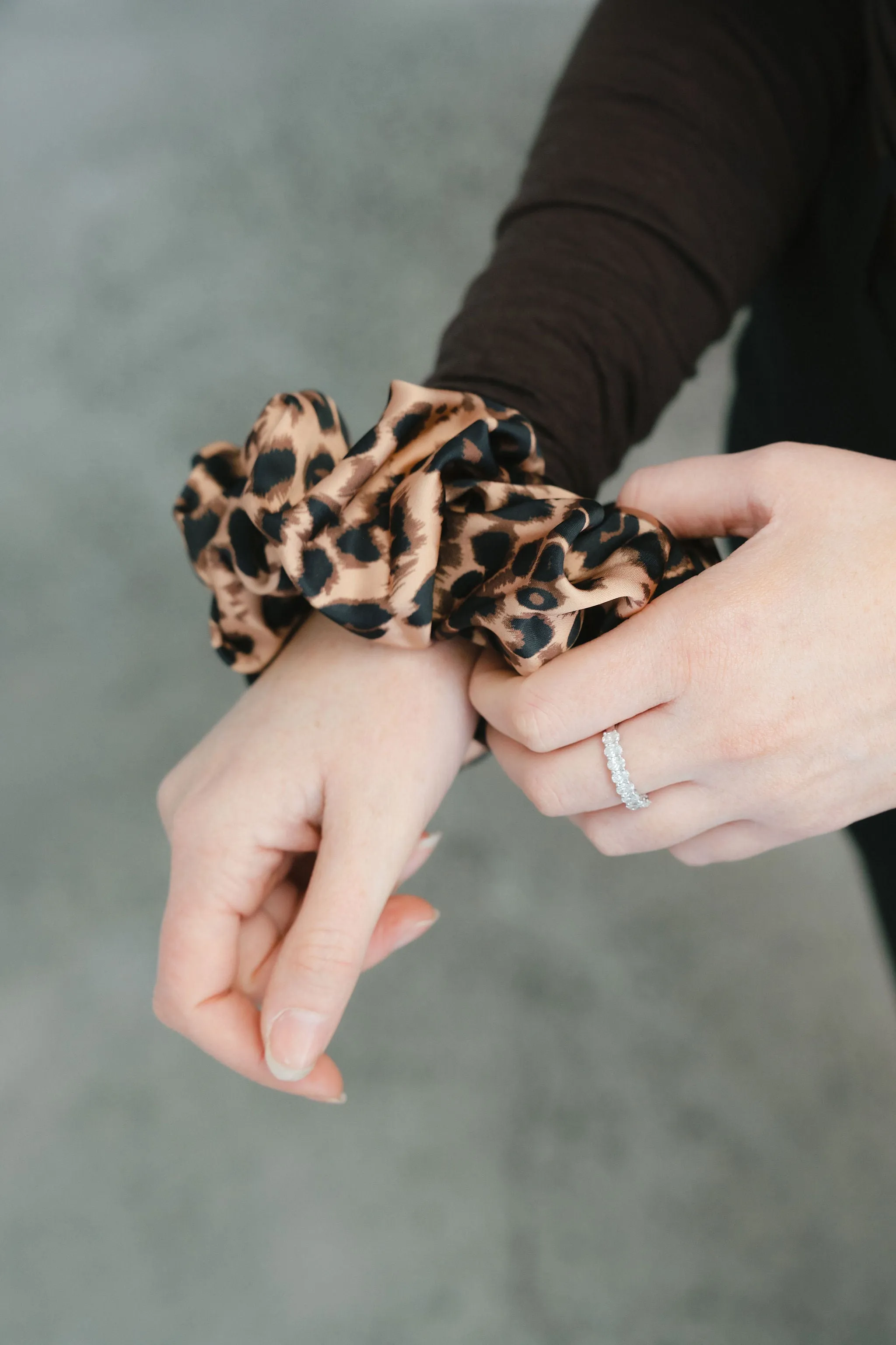 Sisters & Co | XL Scrunchie - Leopard sold by Sisters & Co product image thumbnail 2