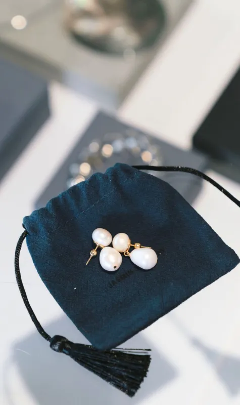 Jasmin Sparrow | Pia Drops - Gold sold by Sister & Co
