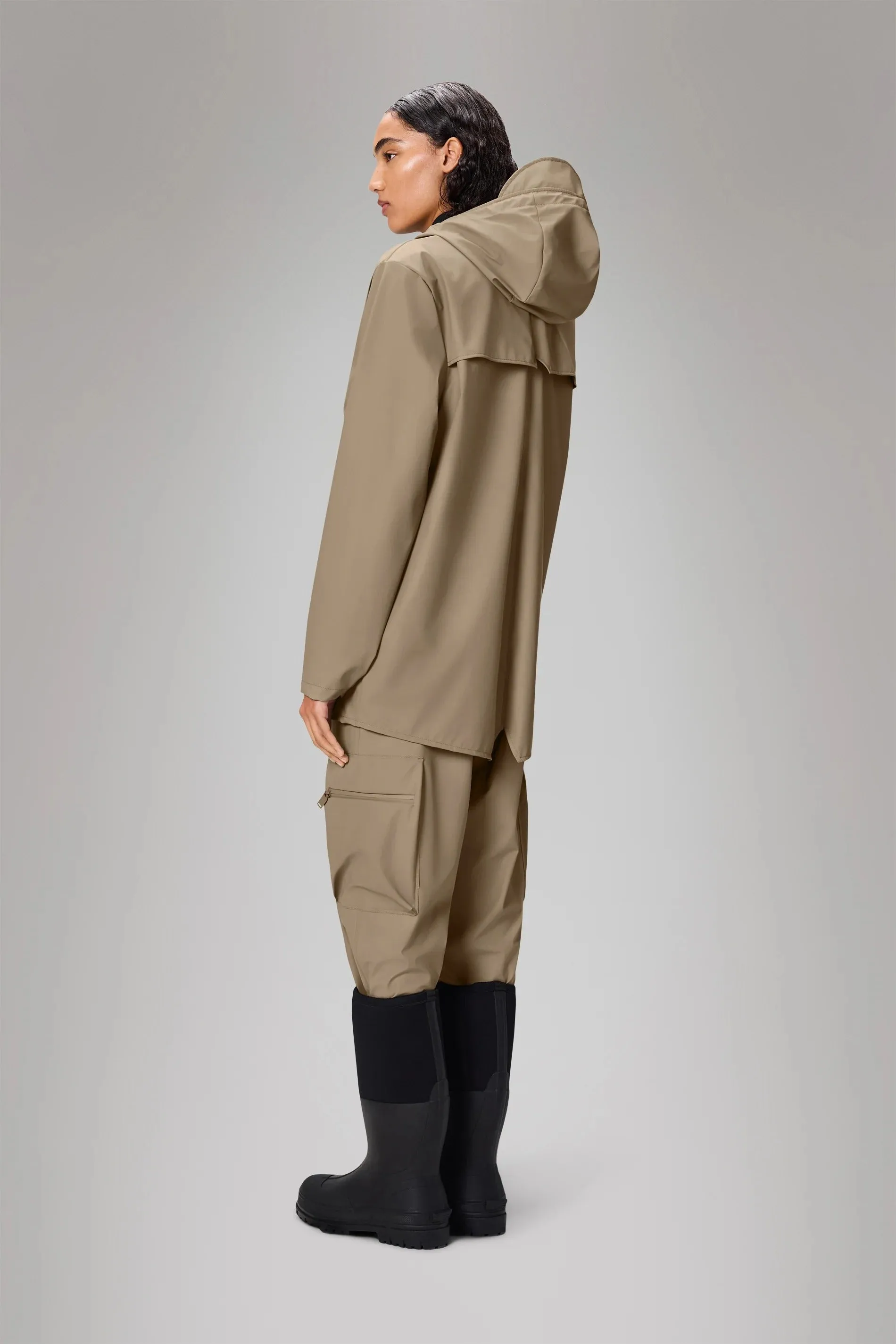 RAINS | Jacket - Beige sold by Sisters & Co product image thumbnail 4