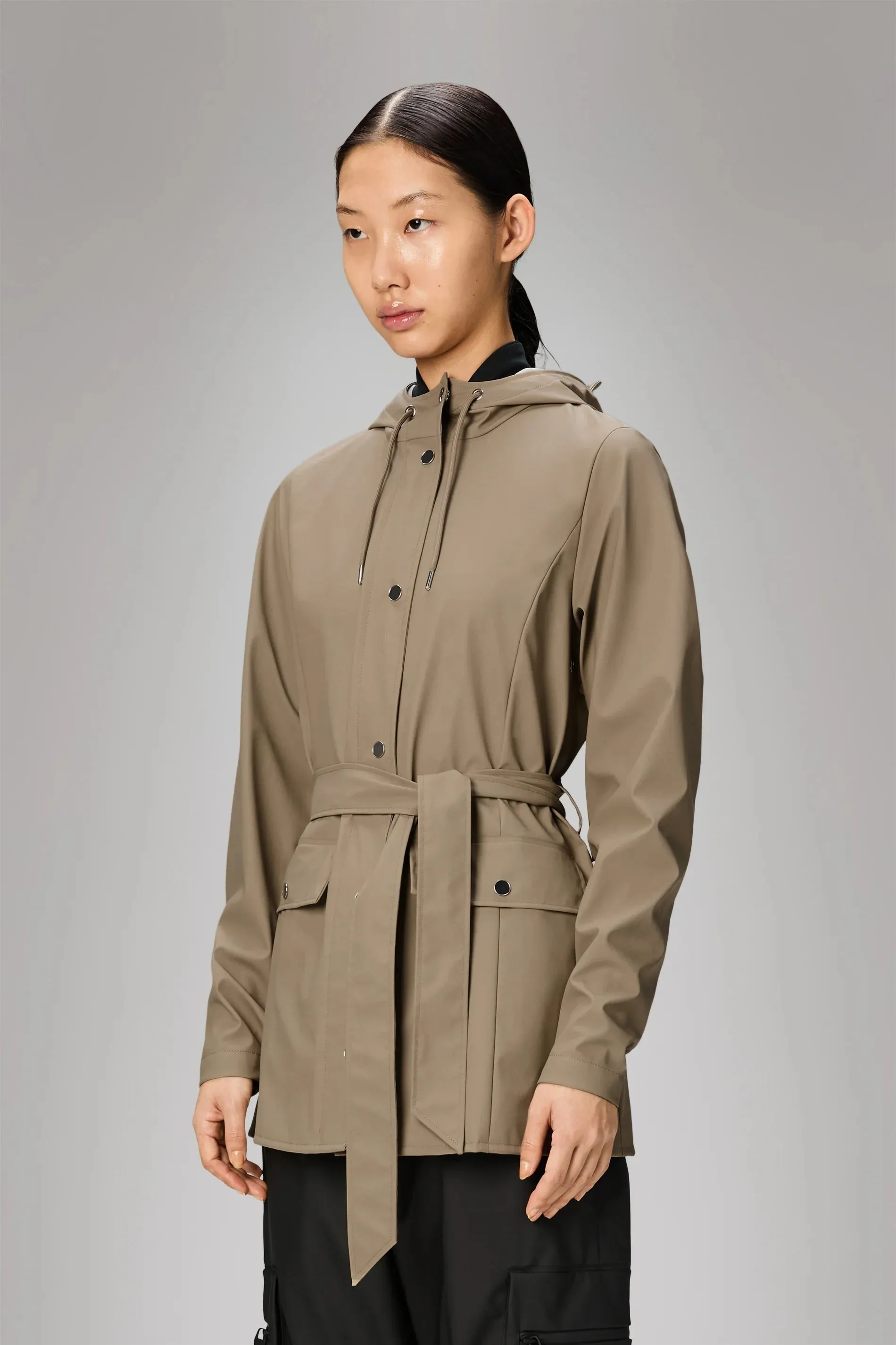 RAINS | Curve Jacket - Beige sold by Sisters & Co product image thumbnail 2