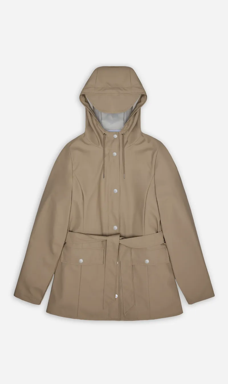RAINS | Curve Jacket - Beige sold by Sisters & Co