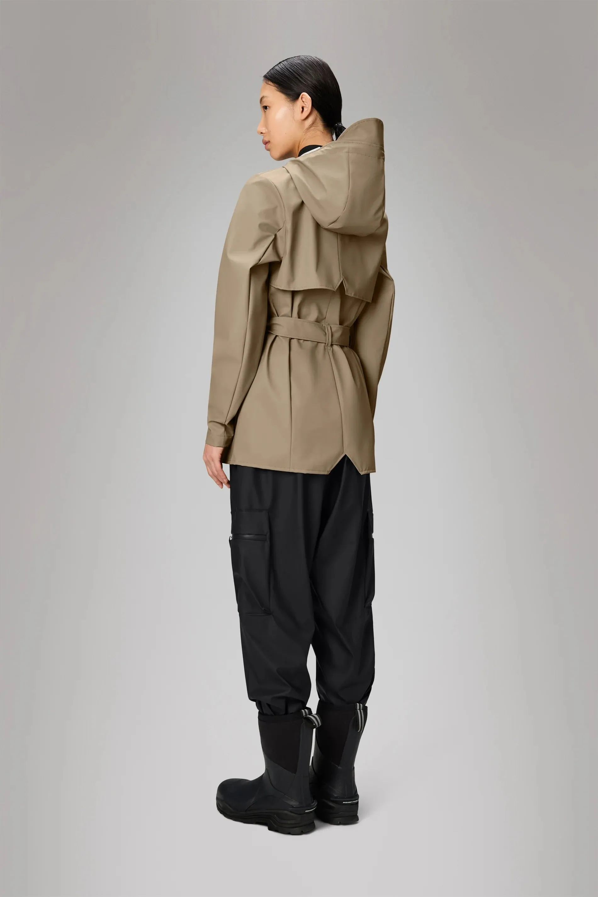 RAINS | Curve Jacket - Beige sold by Sisters & Co product image thumbnail 5