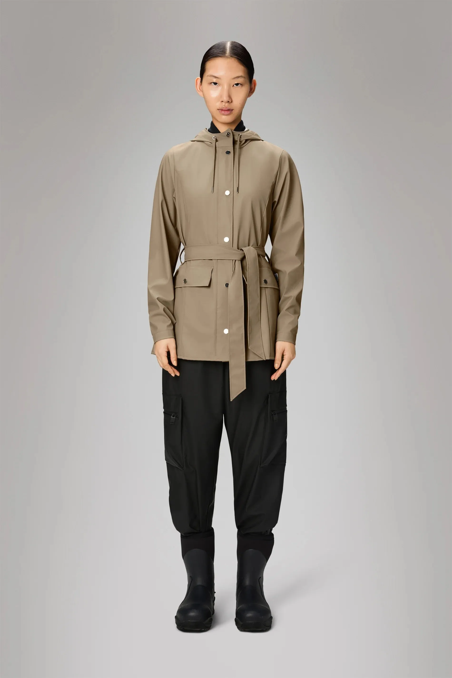 RAINS | Curve Jacket - Beige sold by Sisters & Co product image thumbnail 4