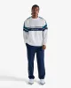 Malbon | Sportiva Nylon Popover - White sold by Sister & Co