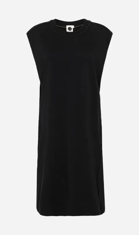 Bassike | Slouch Reverse Tank Dress - Black sold by Sister & Co