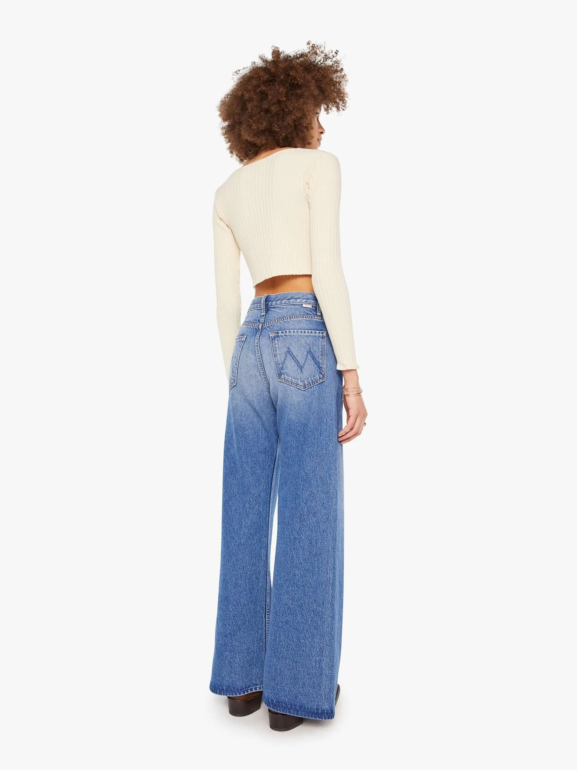 Mother Denim | The Lemon Twist Sneak - Rolling In The Dough sold by Sisters & Co product image thumbnail 2