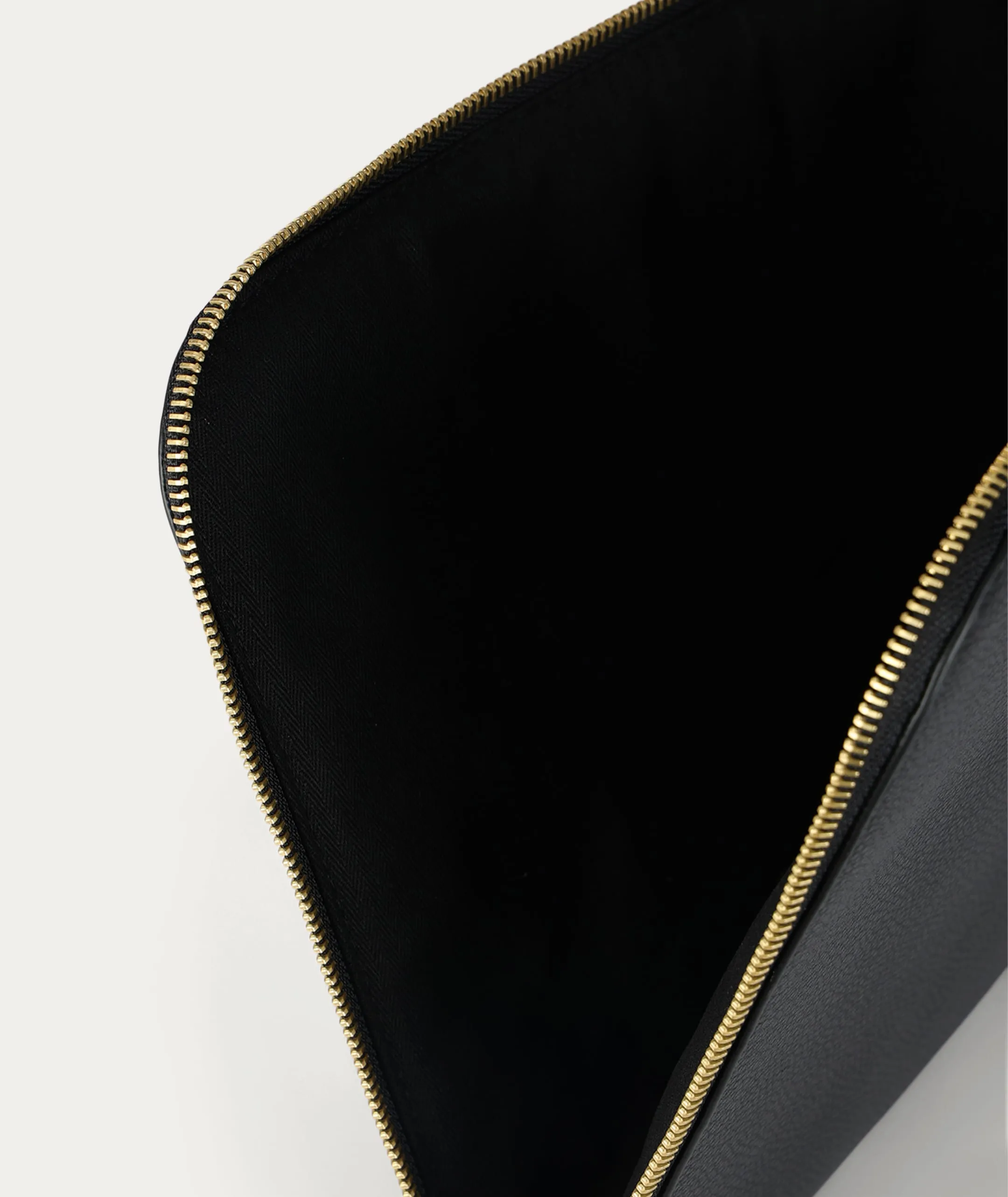 Deadly Ponies | Laptop Sleeve 13" - Black/Brass sold by Sister & Co product image thumbnail 4