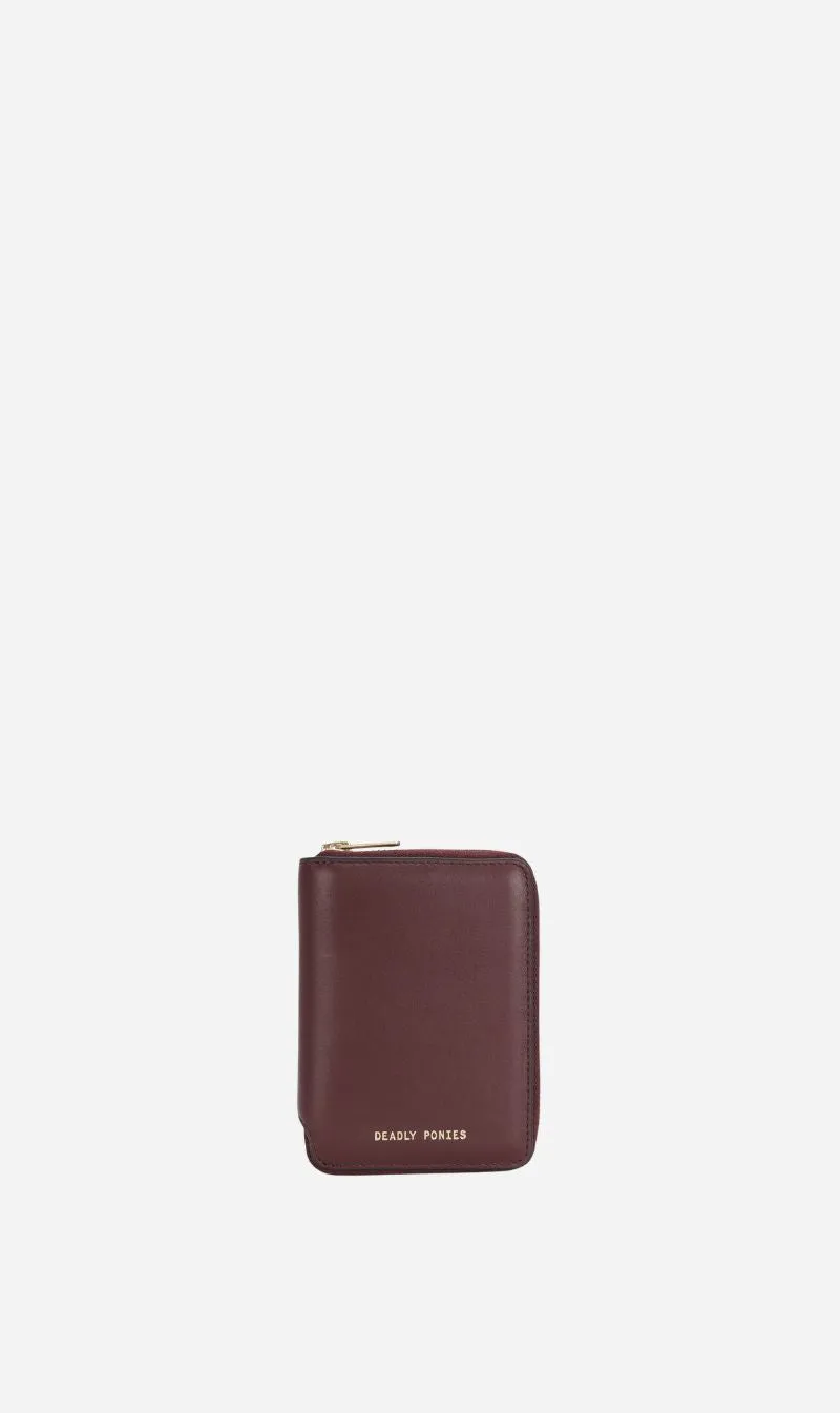 Deadly Ponies | Mini Wallet - Radicchio sold by Sisters & Co