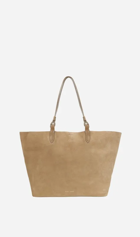 Deadly Ponies | Mr Bandit Tote Maxi - Oat Suede sold by Sister & Co
