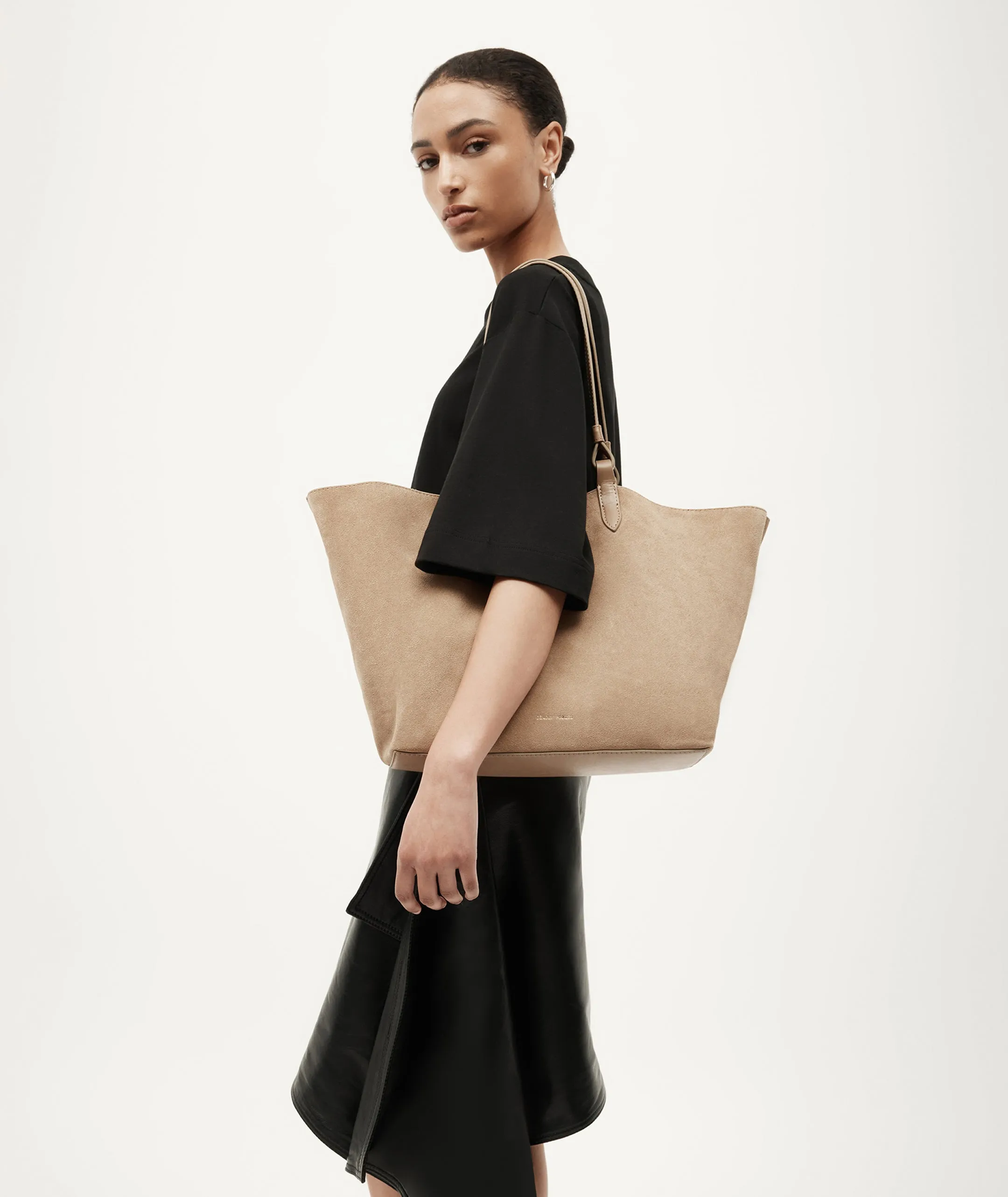 Deadly Ponies | Mr Bandit Tote Maxi - Oat Suede sold by Sister & Co product image thumbnail 2