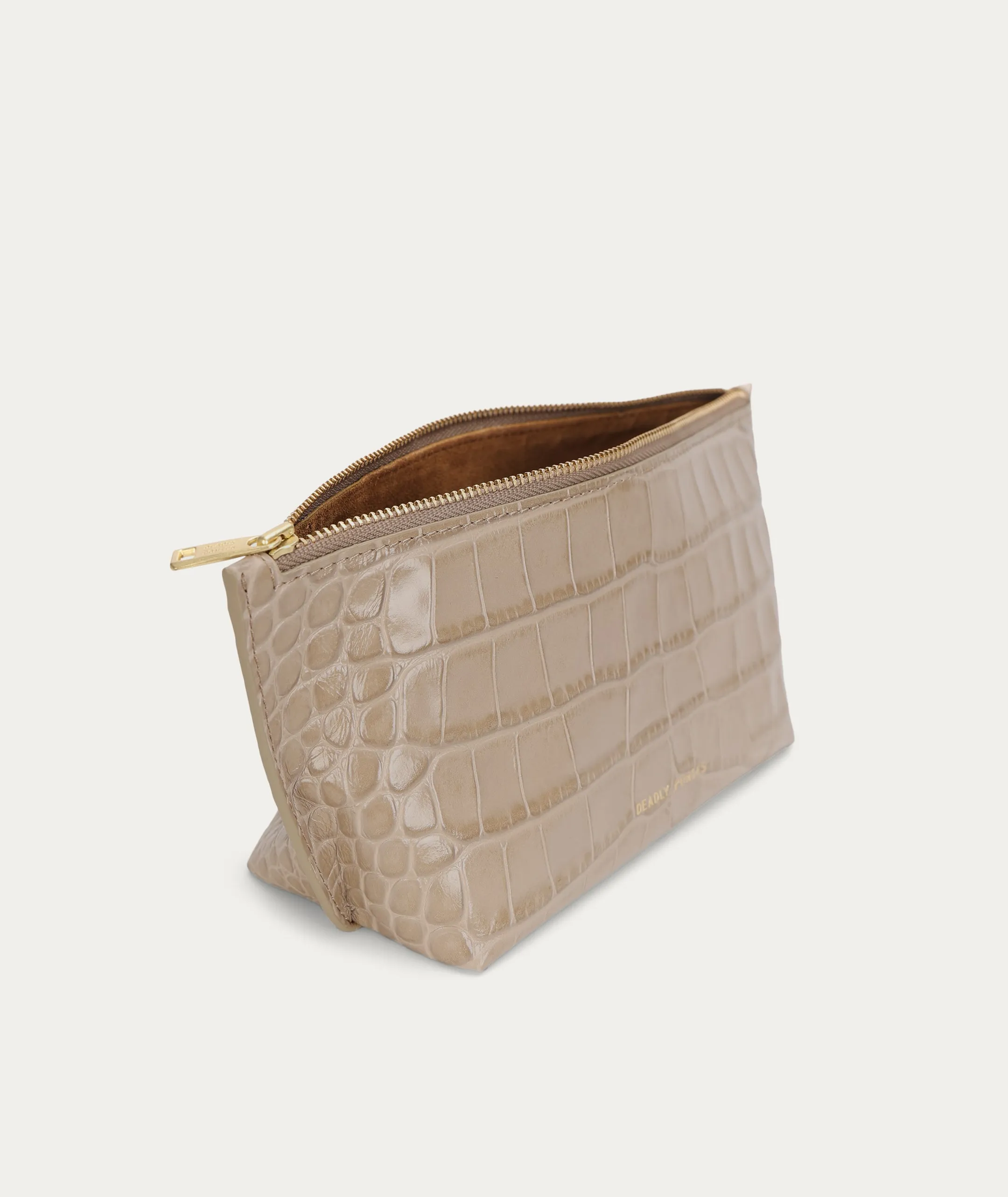 Deadly Ponies | Poucher Grande - Oat Croc sold by Sister & Co product image thumbnail 4