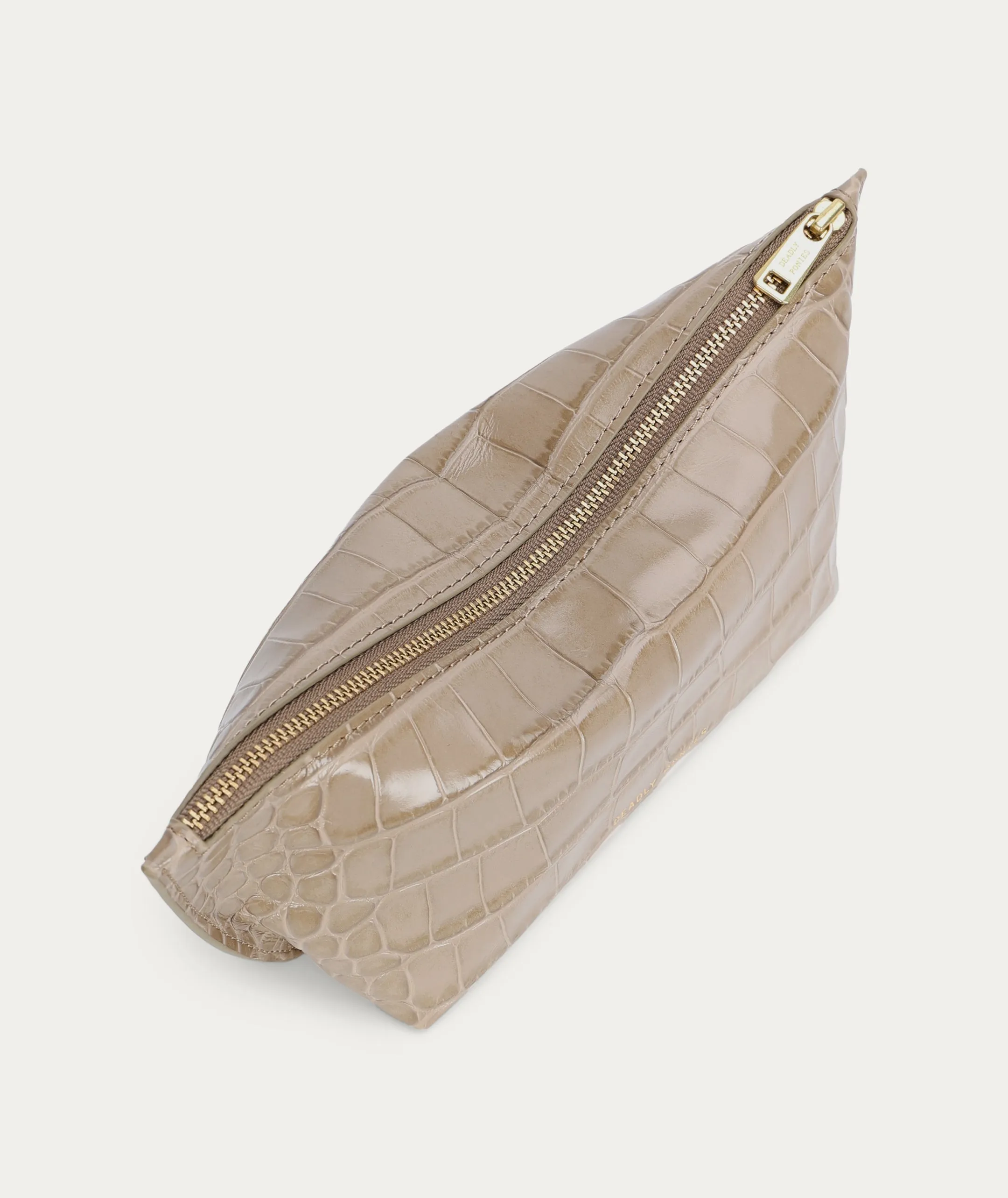 Deadly Ponies | Poucher Grande - Oat Croc sold by Sister & Co product image thumbnail 5