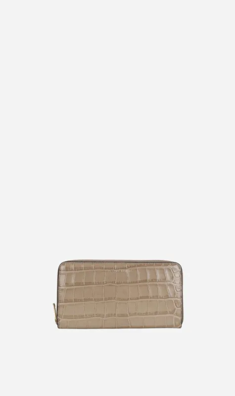 Deadly Ponies | Maxi Wallet - Oat Croc sold by Sister & Co
