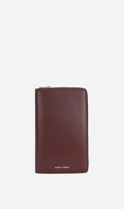 Deadly Ponies | Travel Wallet - Radicchio sold by Sister & Co