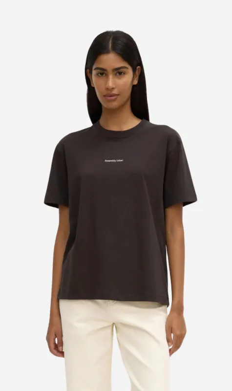 Assembly Label | Atelier Logo Tee - Washed Black sold by Sisters & Co
