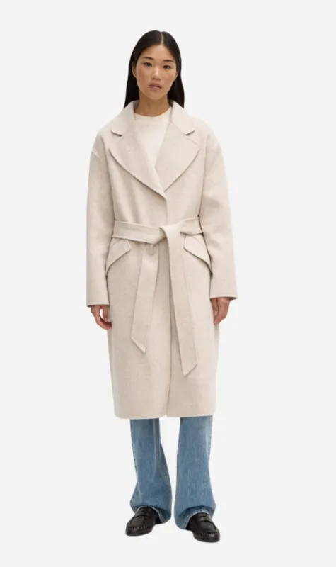 Assembly Label | Sadie Single Breasted Wool Coat - Oat Marle sold by Sister & Co