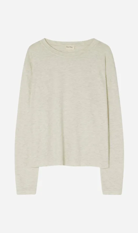 American Vintage | Ypawood L/S T.Shirt - Heather Grey sold by Sister & Co