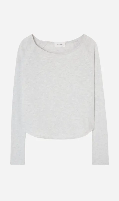 American Vintage | Sonoma L/S T.Shirt - Arctic Melange sold by Sisters & Co