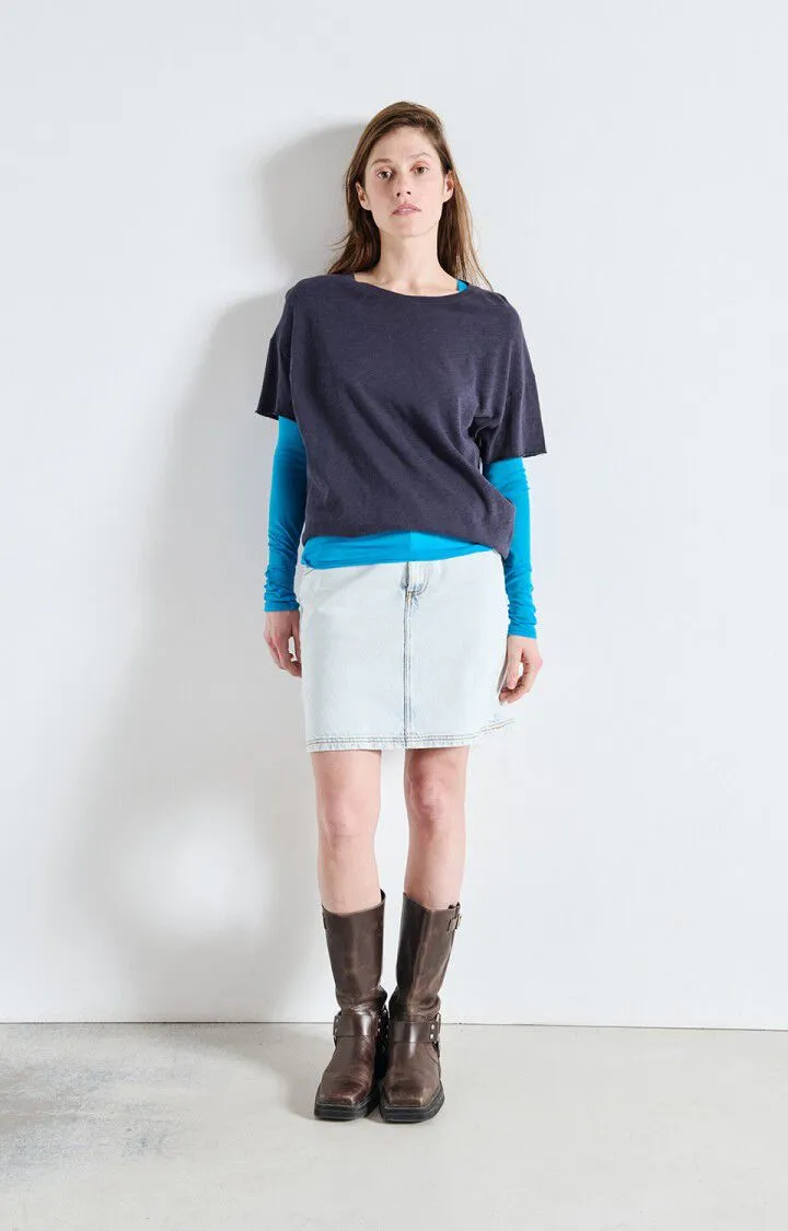 American Vintage | Sonoma T.Shirt - Vintage Navy Blue sold by Sisters & Co product image thumbnail 5