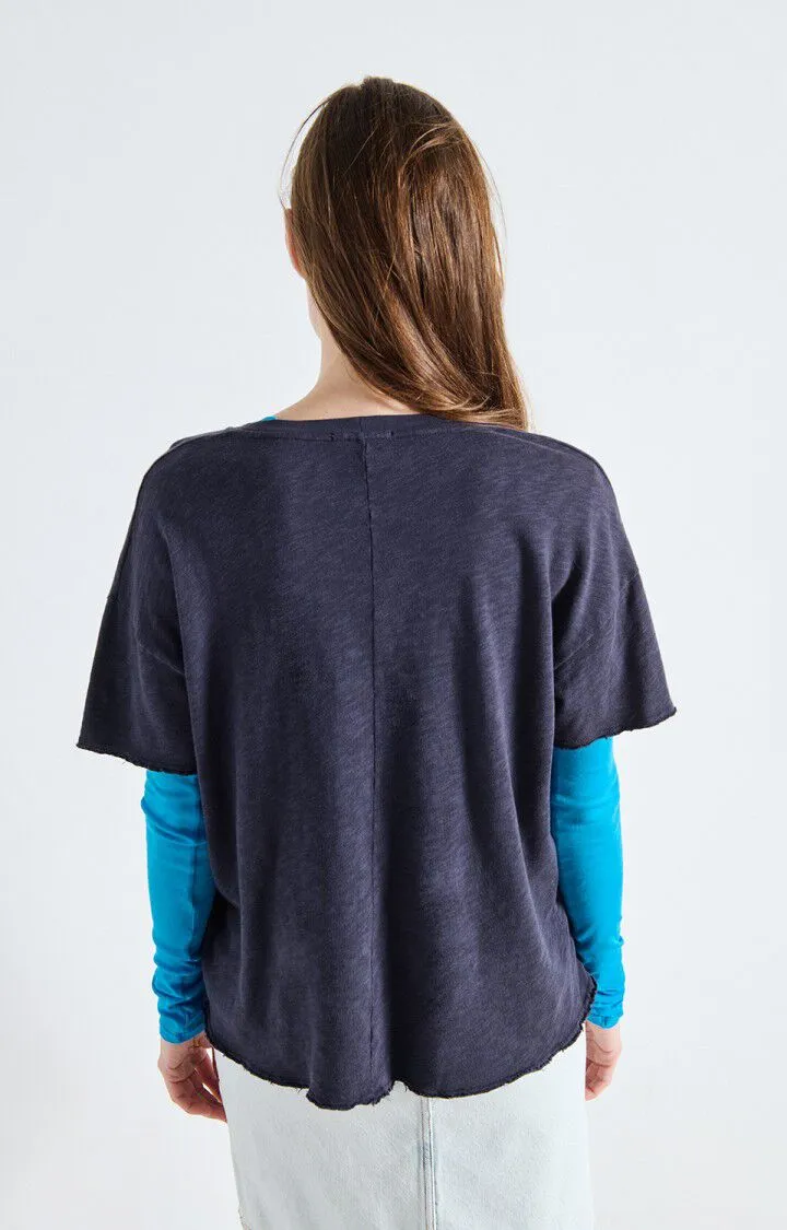 American Vintage | Sonoma T.Shirt - Vintage Navy Blue sold by Sisters & Co product image thumbnail 3
