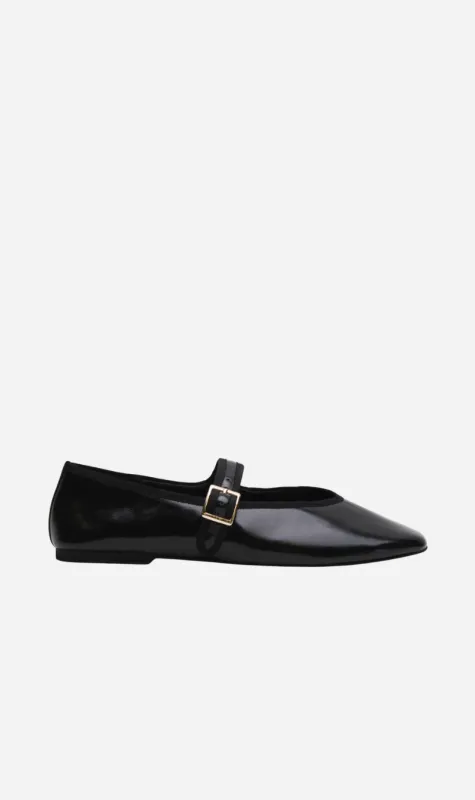 La Tribe | Mary Jane - Shiny Black sold by Sister & Co