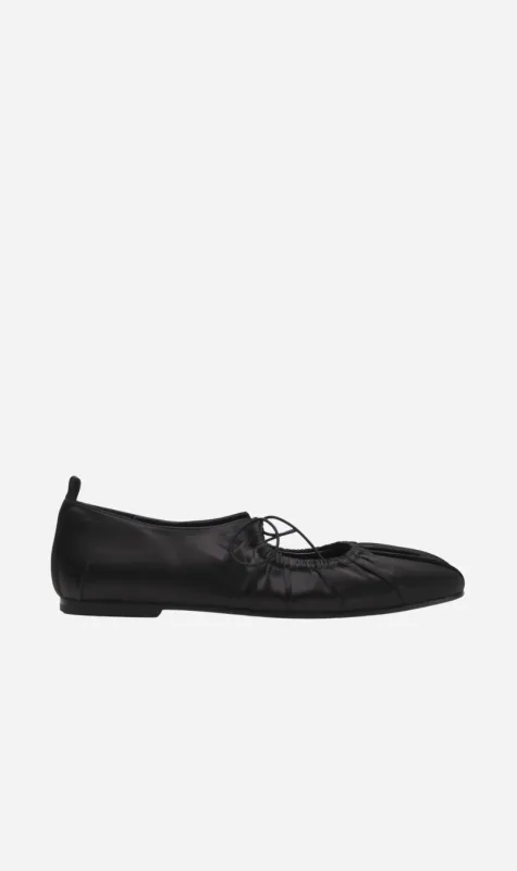 La Tribe | Rouged Flat - Black sold by Sister & Co