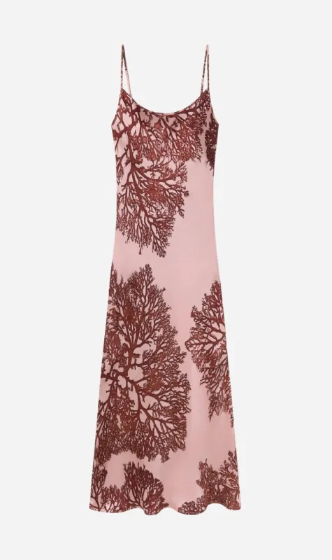 Silk Laundry | 1996 Dress - Pressed Coral sold by Sister & Co