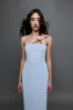 REBE | Strapless Long Dress - Blue sold by Sister & Co
