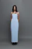REBE | Strapless Long Dress - Blue sold by Sister & Co