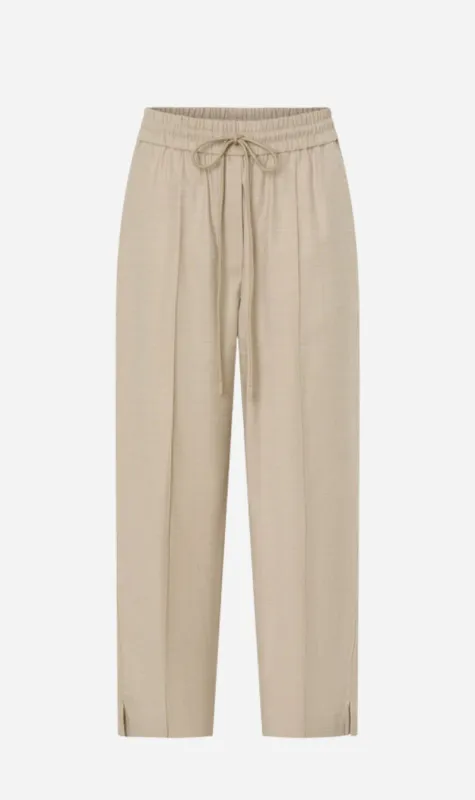Camilla and Marc | Vector Crop Pant - Oat Melange sold by Sister & Co