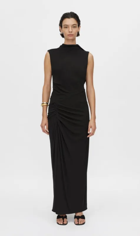 Camilla and Marc | Paloma Dropped Sleeve Dress - Black sold by Sister & Co