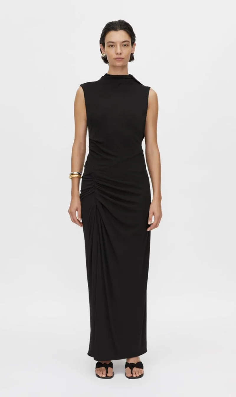 Camilla and Marc | Paloma Dropped Sleeve Dress - Black sold by Sisters & Co