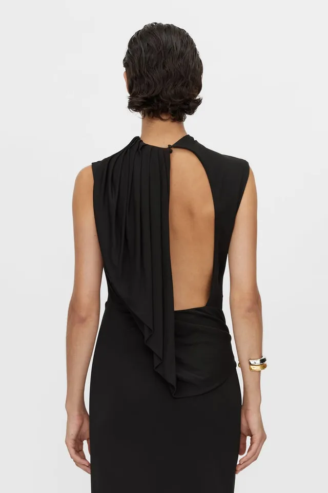 Camilla and Marc | Paloma Dropped Sleeve Dress - Black sold by Sisters & Co product image thumbnail 5