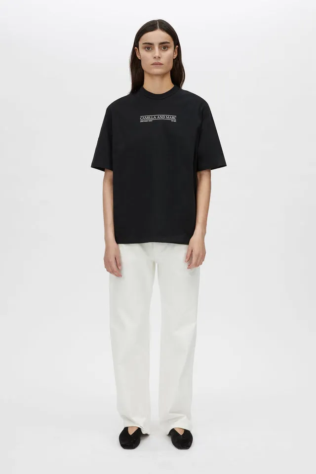 Camilla and Marc | Rigel Logo Tee - Black sold by Sisters & Co product image thumbnail 2