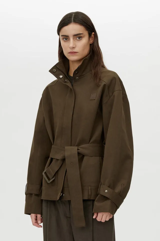 Camilla and Marc | Aileron Bomber Trench - Cypress sold by Sister & Co product image thumbnail 3