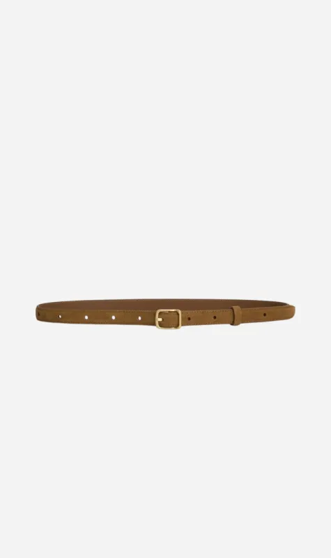 Camilla and Marc | Theo Belt - Tan/Gold sold by Sisters & Co