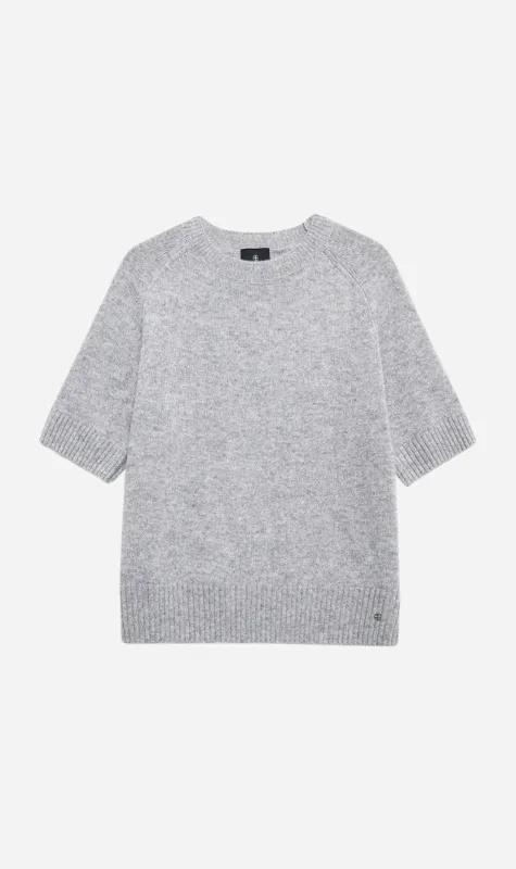 Anine Bing | Jackson Sweater - Medium Heather Grey sold by Sisters & Co