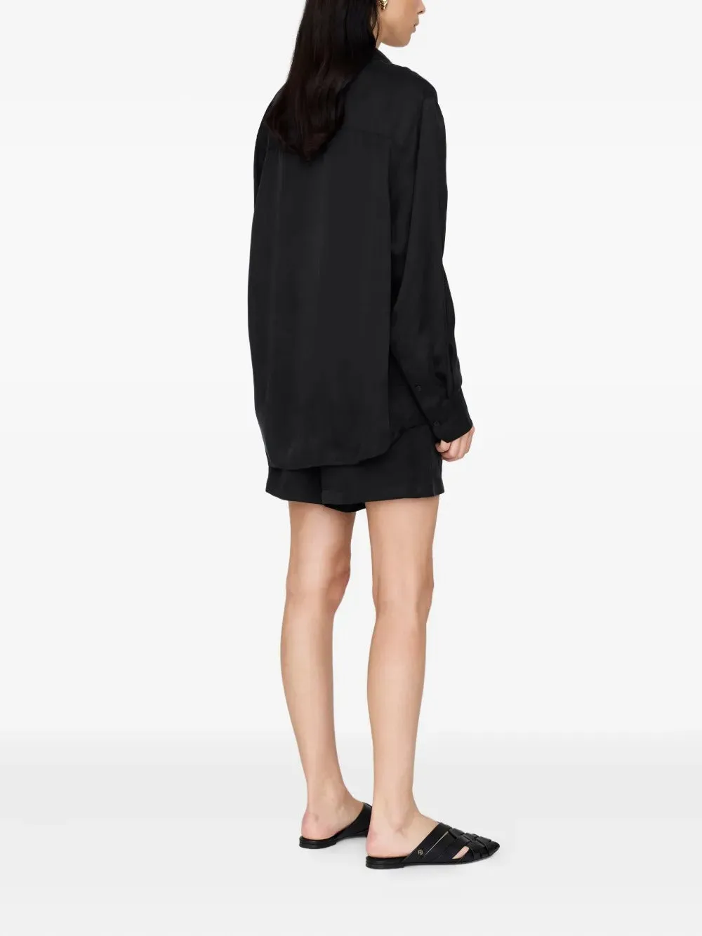Anine Bing | Essie Shirt - Washed Black sold by Sisters & Co product image thumbnail 3