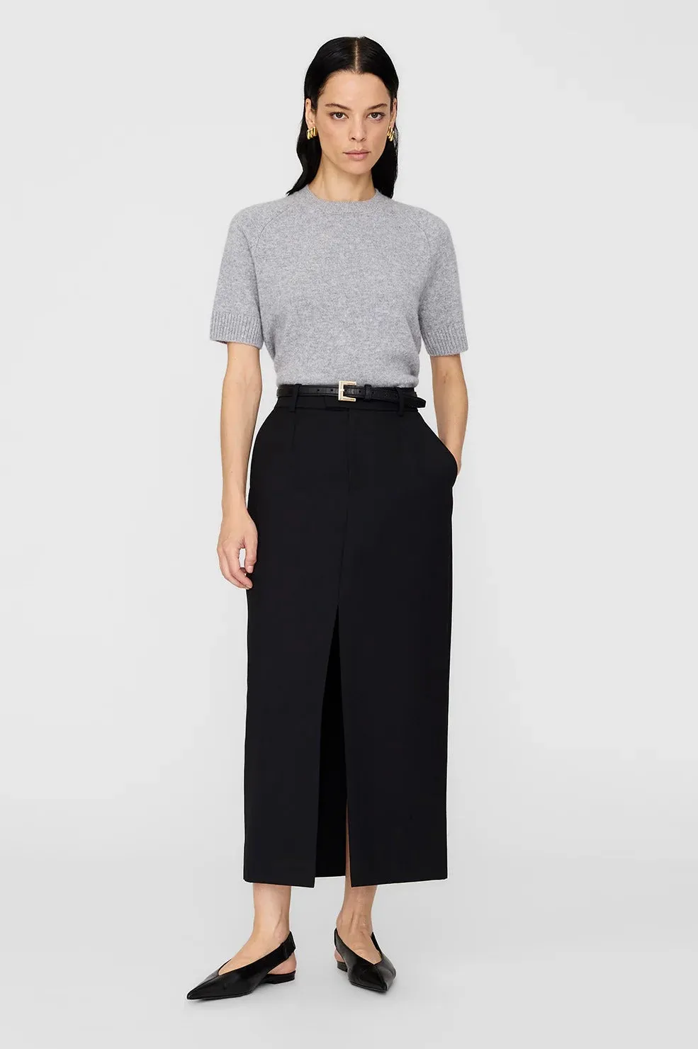 Anine Bing | Meredith Skirt - Black sold by Sisters & Co product image thumbnail 2