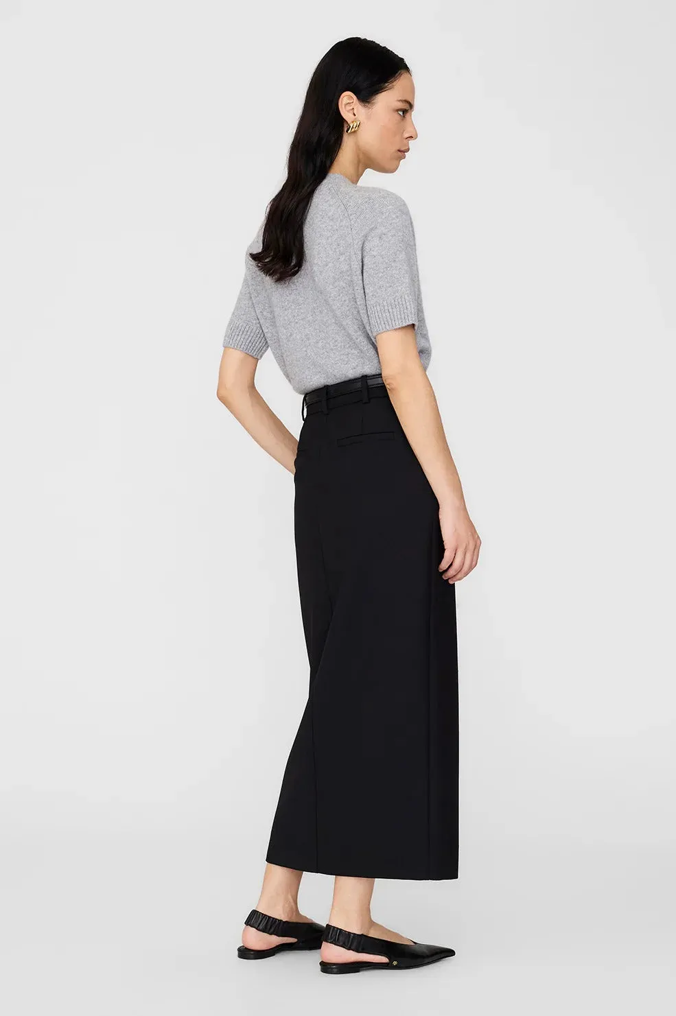 Anine Bing | Meredith Skirt - Black sold by Sisters & Co product image thumbnail 4