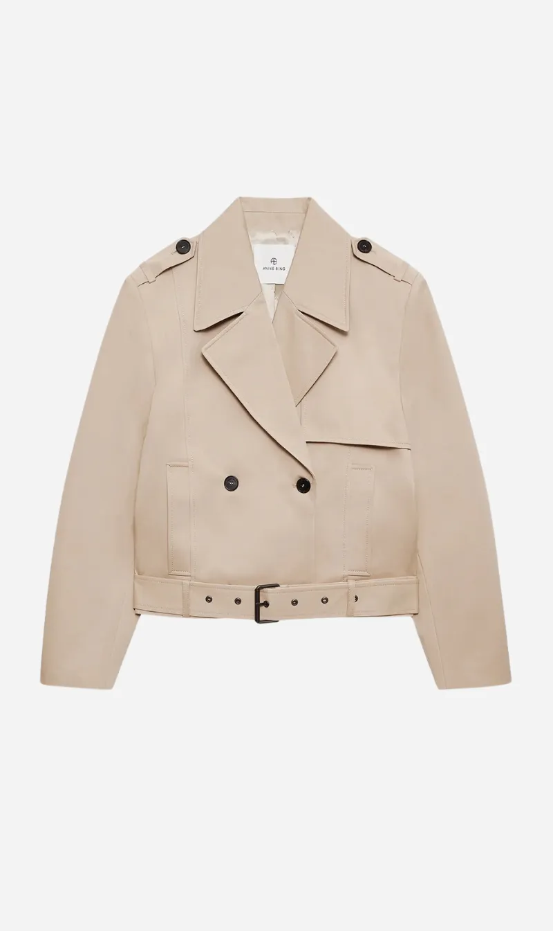 Anine Bing | Greer Jacket - Oatmeal sold by Sister & Co