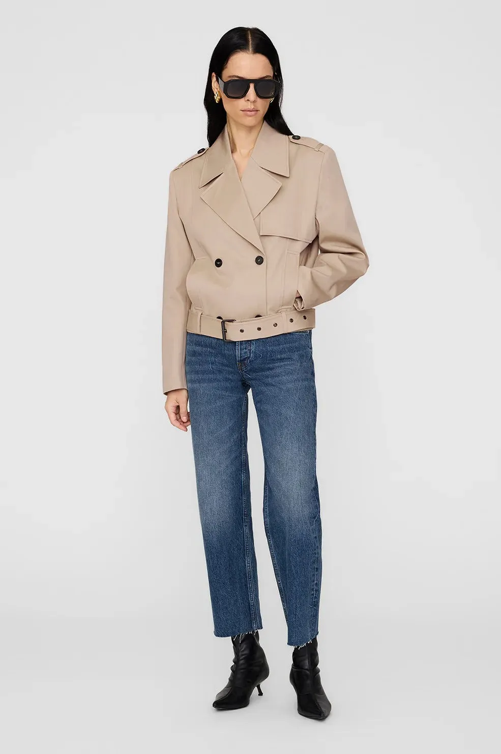 Anine Bing | Greer Jacket - Oatmeal sold by Sister & Co product image thumbnail 2