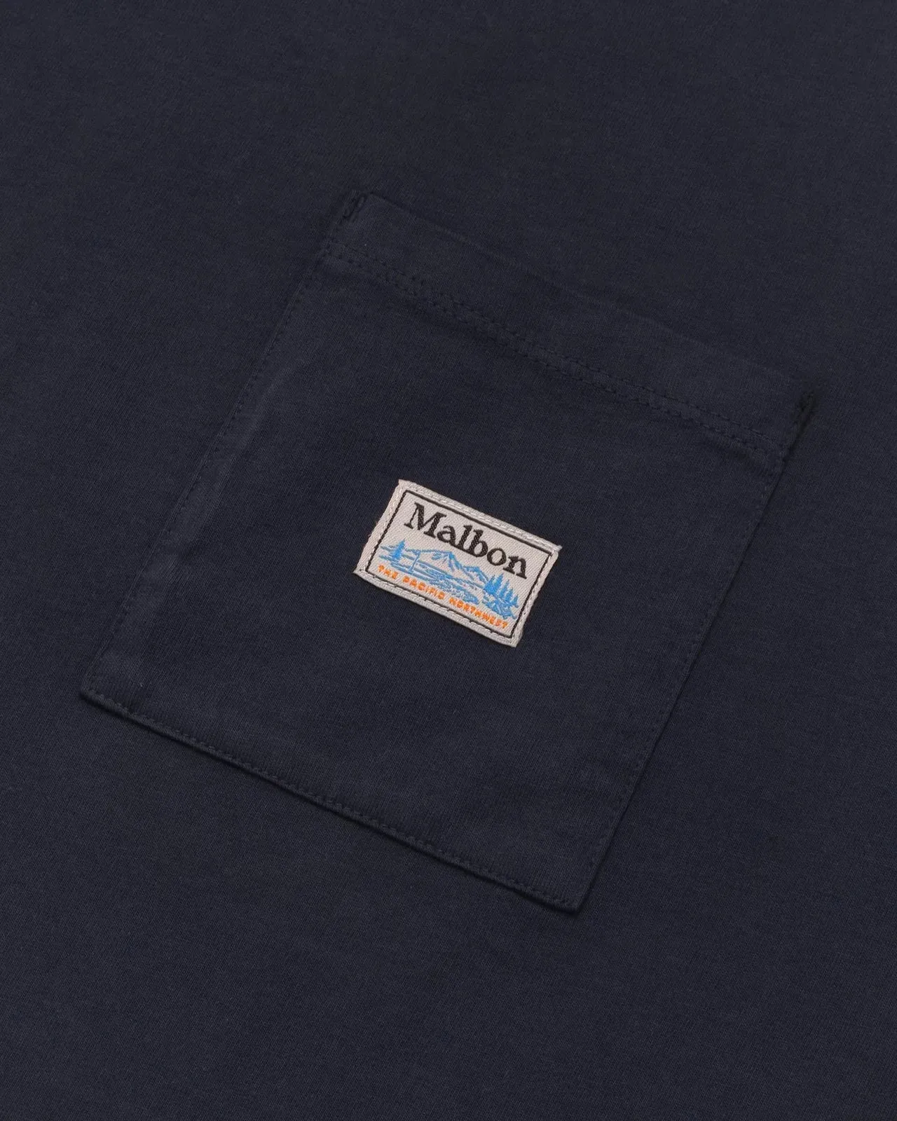 Malbon | Fishing Buckets Pocket T.Shirt - Navy sold by Sister & Co product image thumbnail 3
